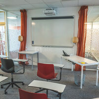 Salle colorée