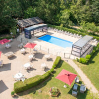 Vue terrasse piscine
