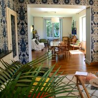 Salon et salle a travailler
