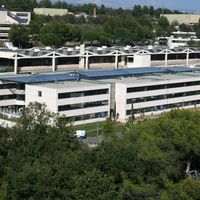 Vue extérieur du bâtiment Drakkar