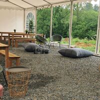 Tente de réception espace Lounge