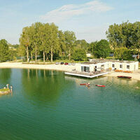 Villa - vue aérienne - Etangs de la Bassée