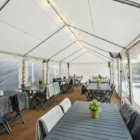 TENTE DE RECEPTION