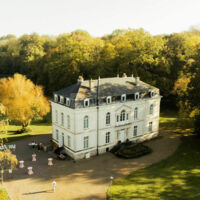 Le château vu du ciel