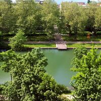 Vue sur le parc