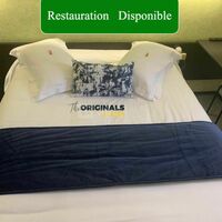 Chambre bleue simple