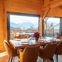 Chalet pièce à vivre