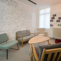 Salon cosy de la salle de séminaire