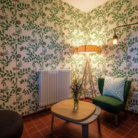 Salon du gîte de 5 personnes