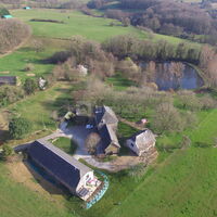 Vue aérienne du domaine
