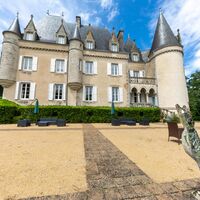 Façade sud avec terrasse à la française