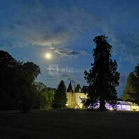 Château de Launay Guen au clair de lune lors d'un mariage