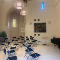 Salle de la chapelle en réunion 30 pers