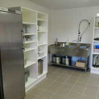 Cuisine professionelle à disposition