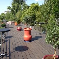 Terrasse fleurie