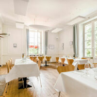 Manoir de Procé - Grande salle de restaurant - Configuration repas assis