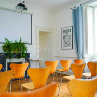 Manoir de Procé - Salon à l'étage - Configuration théâtre