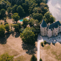 Le Château vue du ciel