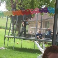 Trampoline géant