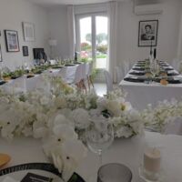 Mariage dans le villa