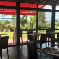 Accueil du restaurant de l'hôtel
