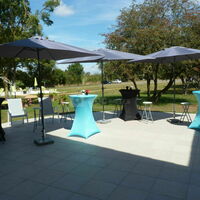 Terrasse 90m2
