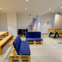 Espace chill sous-sol