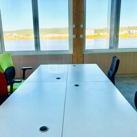 Bureau indépendant vue Garonne