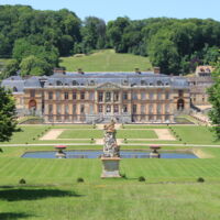 Domaine de Dampierre-en-Yvelines - façade du château
