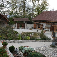 La cour-jardin