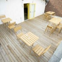 Terrasse du haut