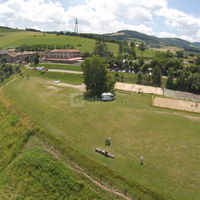 Domaine de la Barollière, vue aérienne