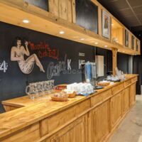Le bar de la salle Greenfield