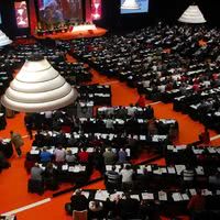 Salle de conférence dans un hall