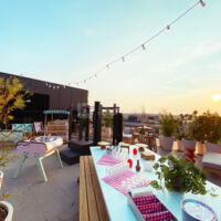 Rooftop - Terrasse Sauna