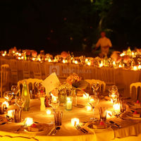 Diner d'un soir dans le parc du château des Barrenques