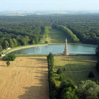 Vue aérienne du parc