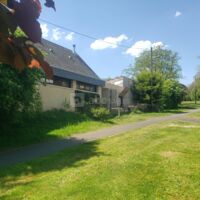 Depuis le chemin piéton