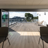 Salon " la Cabane" + Terrasse