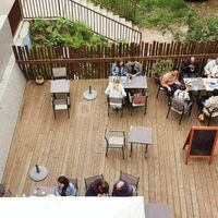 Terrasse vue d'en haut