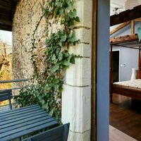 Balcon de la chambre avec balnéo