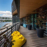 Rokoriko Basic - salle de réunion Lyon - terrasse