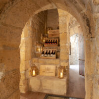 Salon principal cave à vin