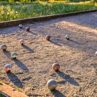 Terrain de pétanque