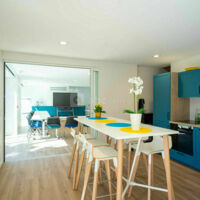 Cuisine espace détente et repas