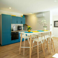 Cuisine espace détente et repas