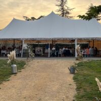 Arrivée salle réception