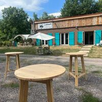 La guinguette vue de l'extérieur