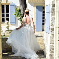 Mariée au mas