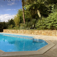 La piscine en été